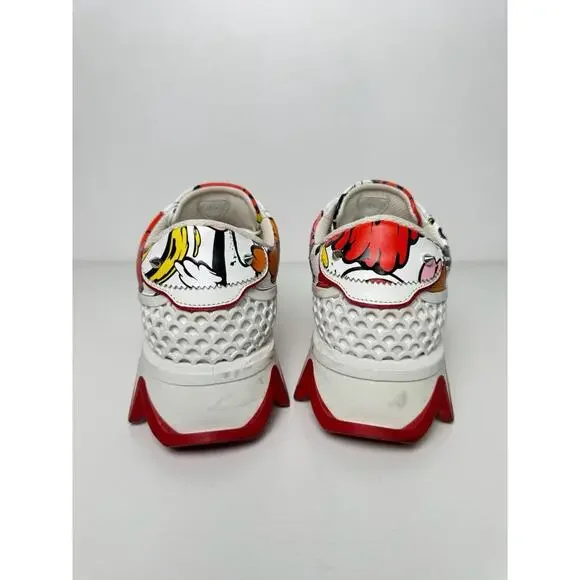 Christian Louboutin 'CL-Arts' Loubishark Sneakers SZ 39 Women's Excellent